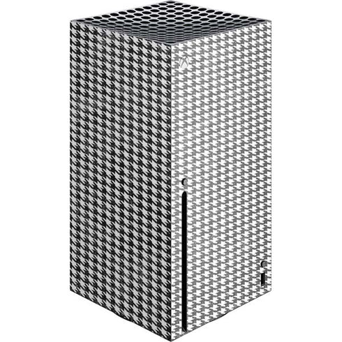 Houndstooth Black/White Xbox Series X Skins